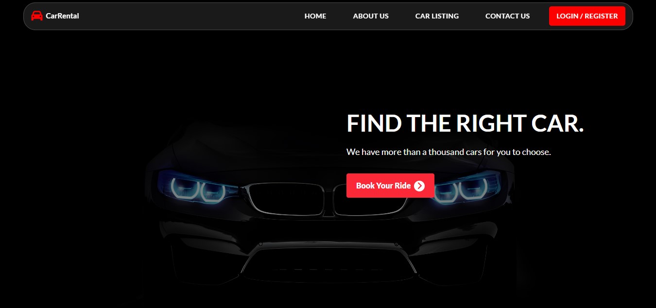 Online Car Rental Booking System